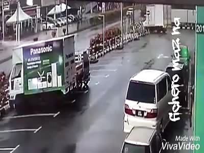 Brutal road accident