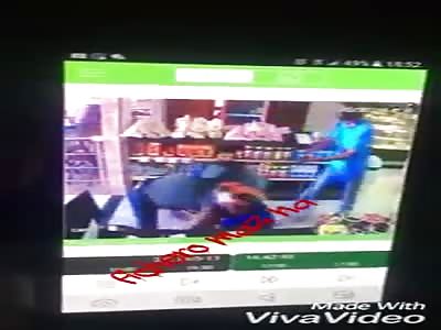 I only know that the thief died to shots