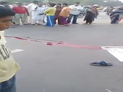 Brain washed in the street