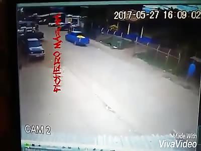 Cyclist run over