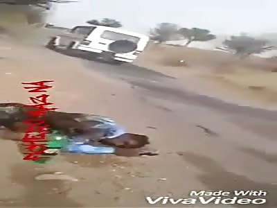 Motorcyclist dies burned out