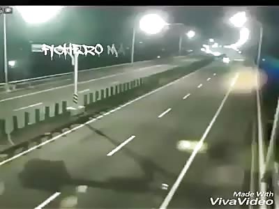 High speed crash