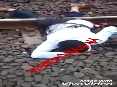 * It breaks in two for love