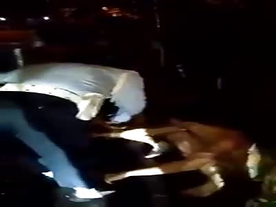 Thieves beaten by military