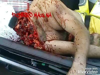 He is so ashamed that his face falls