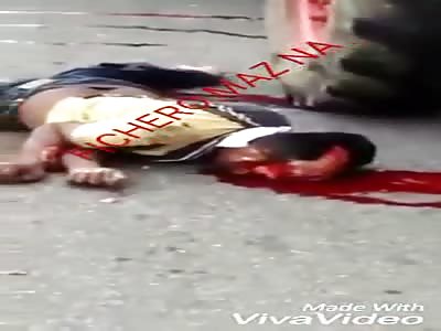Terrible accident crushed by tractor
