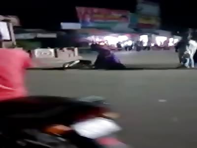 Wife hits drunk husband