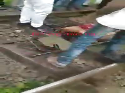 Accident fatal by train