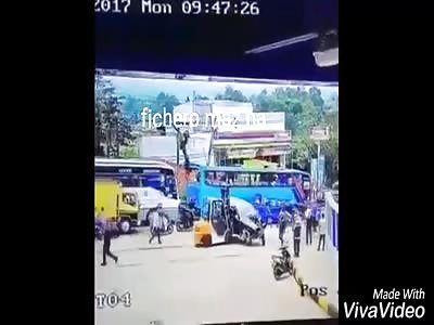 Truck without brakes