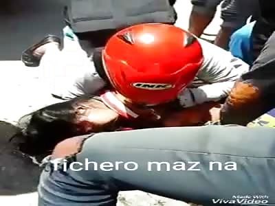 His head was like pancake