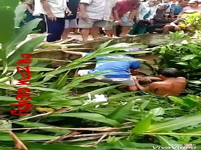 Rescue of drowned man