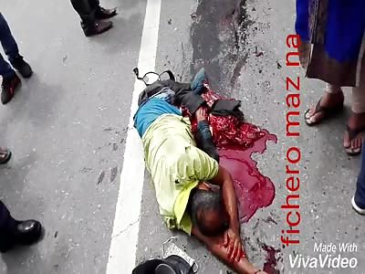 Nice accident gore HD