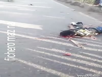 Accident leaves man with disfigured face