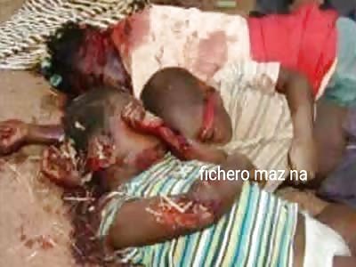 DEAD BLACKS: family of blacks killed with machete