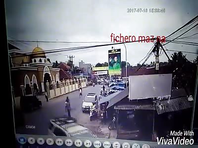 FATAL ACCIDENT: man run over because he does not know how to cross the street