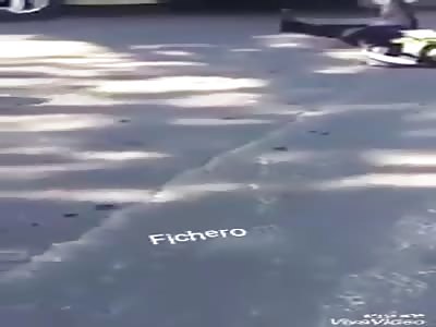 GENE: police are squashed by truck driver