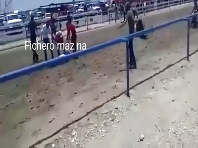 horse race the riders leave flying (Best Quality)