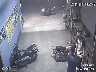 MAN RECEIVES MACHETAZO IN HIS STOMACH