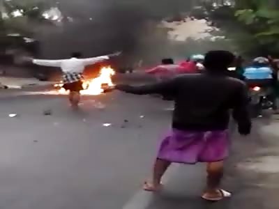 ACCIDENT: Motorcyclist suffers accident