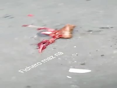 MAN DIES AND LOSES THE FOOT