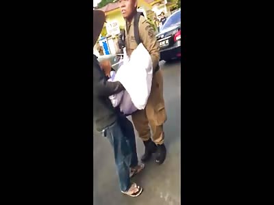 ACCIDENT: woman loses her foot in accident