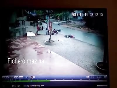 ACCIDENT: MOTORCYCLE SHOCK