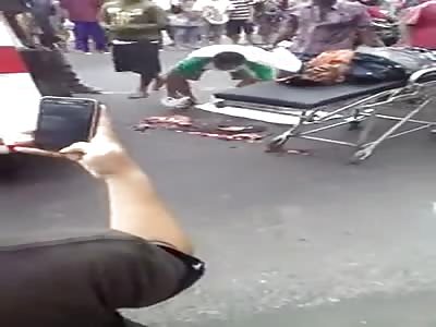 MAN IS LIFTED DISPOSED