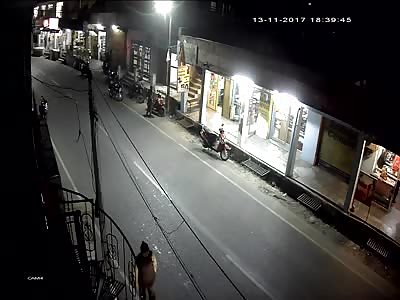 ACCIDENT: Motorcyclist suffers accident