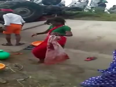 AUTOMOBILE ACCIDENT WITH MANY WOUNDED