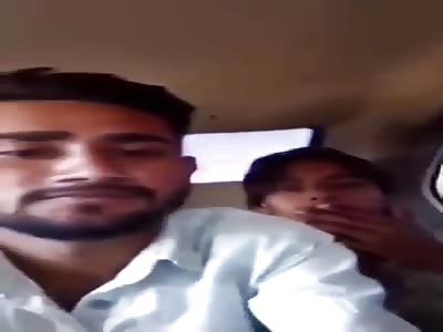 MEN RECORD ON THE ROAD AND SUFFER ACCIDENT