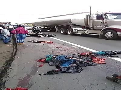 True Gore: MAN UNWRAPPED AFTER SUFFERING ACCIDENT