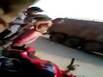 ACCIDENT OF MOTORCYCLISTS