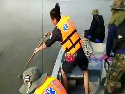 BODY OF WOMEN FOUND IN THE RIVER