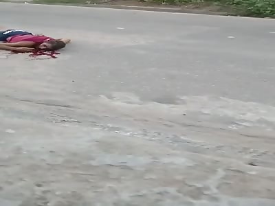 RESTING ON THE STREET