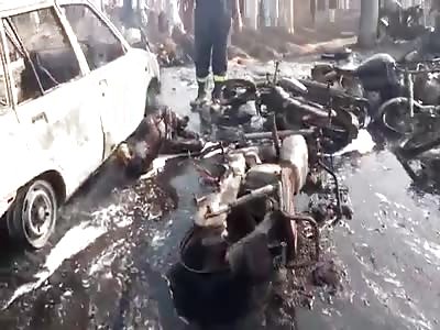 WTF TERRIBLE ACCIDENT LEAVES MANY BURNED PEOPLE