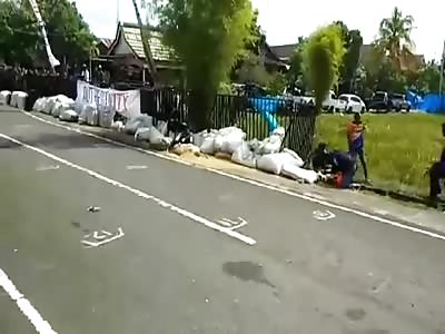 ACCIDENT OF MOTORCYCLISTS