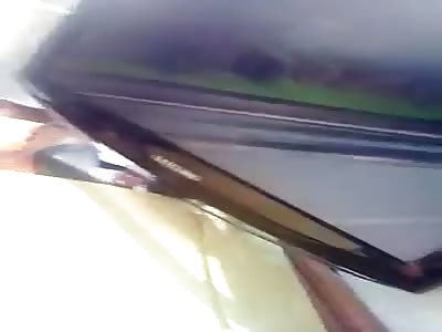 ACCIDENT RECORDED IN CCTV