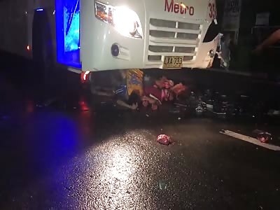 Gruesome aftermath accident 