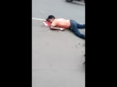 CYCLIST WITH OUTSIDE BRAIN