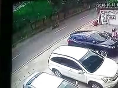 ACCIDENT OF MOTORCYCLISTS