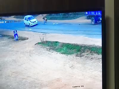ACCIDENT OF MOTORCYCLIST