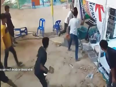 MAN RECEIVES PUNISHMENT