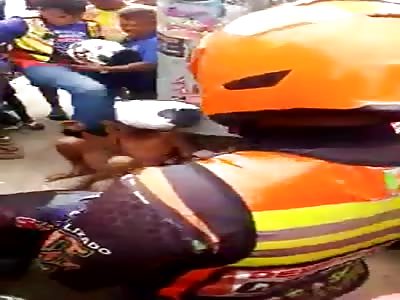 MAN RECEIVES PUNISHMENT