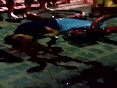 Man with Many Many Bullet Holes in Brutal Murder Scene 