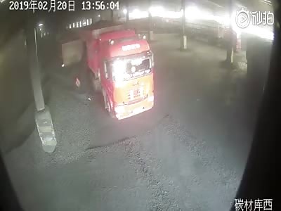 Worker is Buried Alive by a Load of Coal