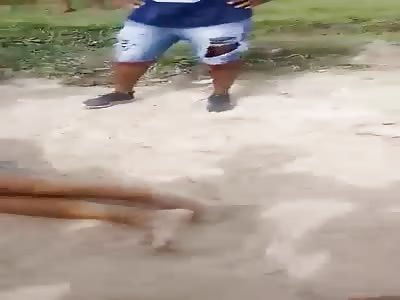 MAN RECEIVES PUNISHMENT