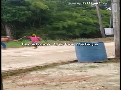 Man Beaten to Death With a Large Plank of Wood