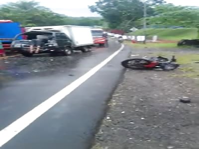 ACCIDENT OF MOTORCYCLISTS