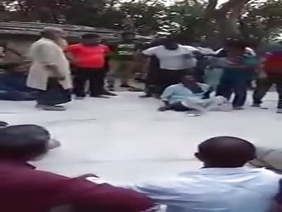 MAN RECEIVES PUNISHMENT