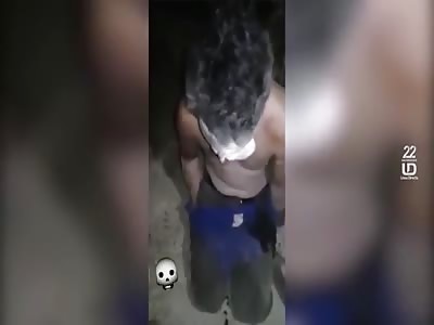 MAN RECEIVES PUNISHMENT